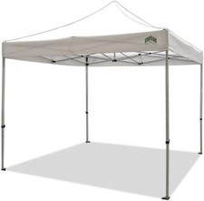 Caravan Canopy 10x10' Aluma Basic Straight Leg Canopy Kit White