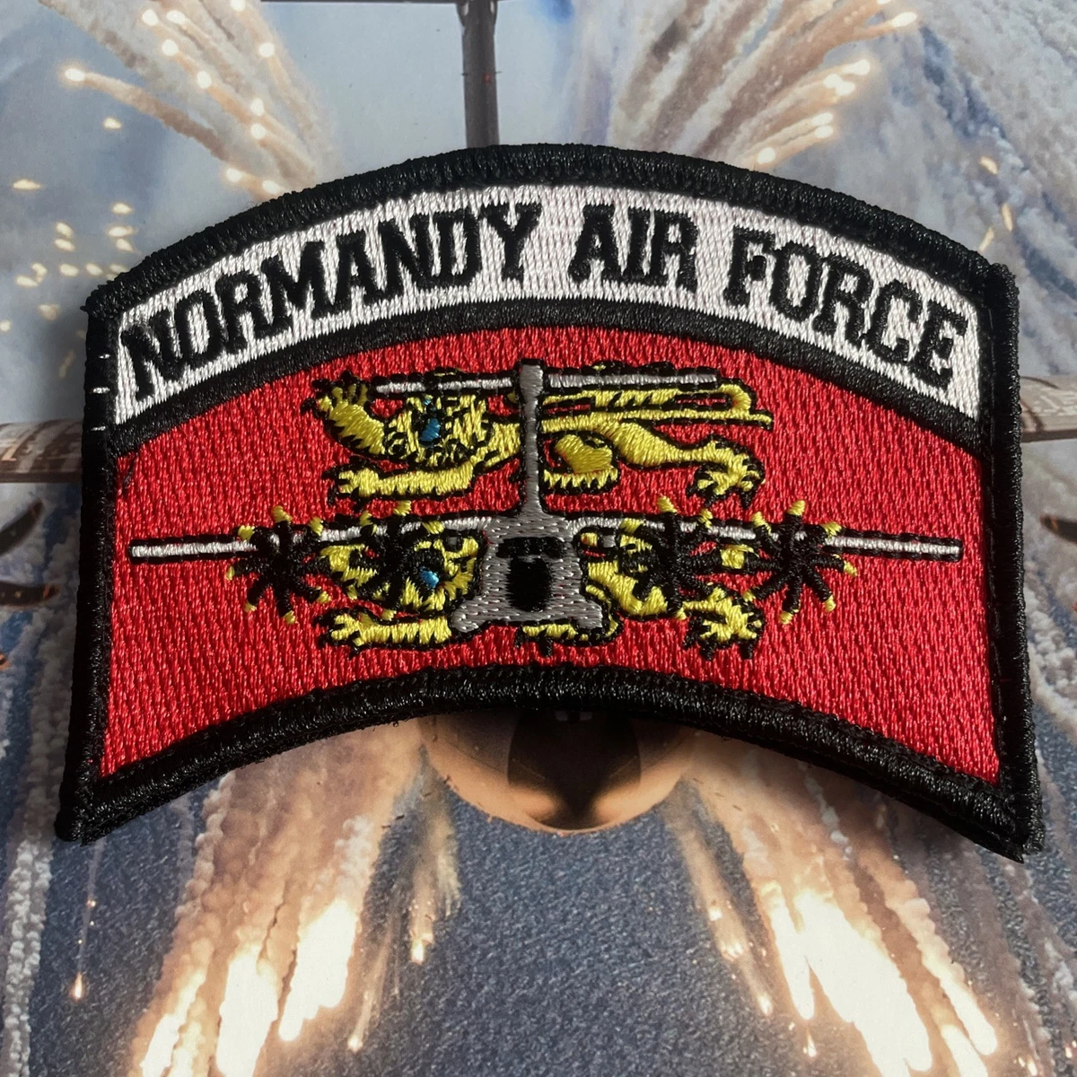 719A - Ecusson Patch Brodé Thermocollant - Diamètre 8 Cm - Armée Militaire Airsoft Tir Sportif