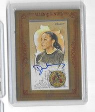 2023 Topps Allen & Ginter Framed Mini Non-Baseball Autographs DAWN STALEY Auto