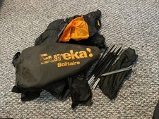 Eureka Solitaire 1-Person Tent – Complete Kit – Roll ~19″ – 2.9 lb
