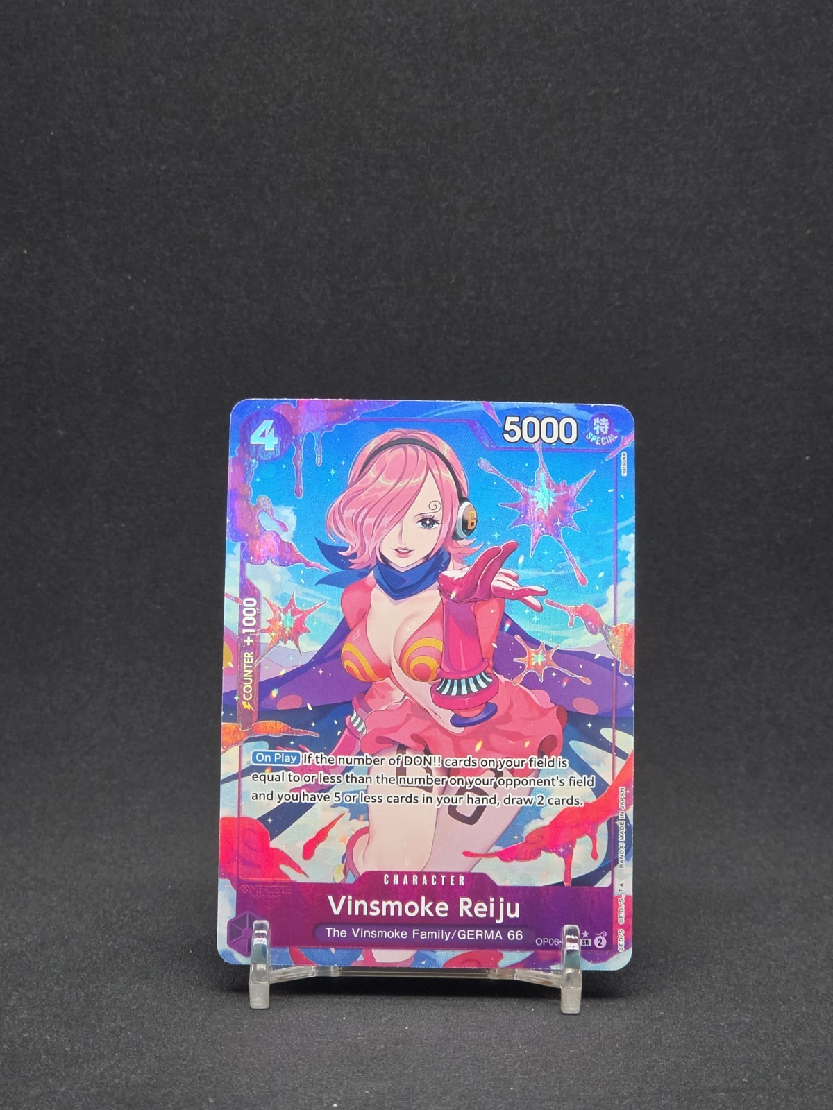 Vinsmoke Reiju OP06-069 Alternate Art- Premium Booster -The Best- (PRB-01) NM
