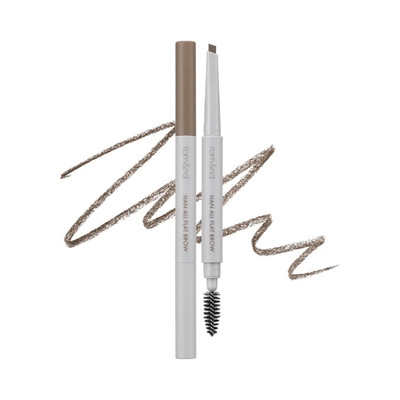 rom&nd Han All Flat C3 Modern Beige 0,17 g - Augenbrauenstift, kühles Aschbe