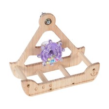 Bird Perch Toy Intelligence Puzzle Swaying Interactive Rocking Parakeet Toy