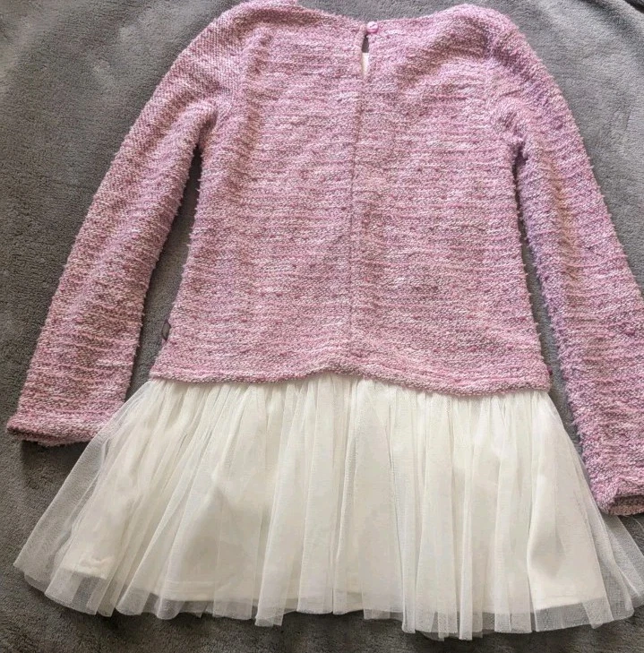  Vestido de niña rosa Dollie and Me talla 7 Foto 2 de 3