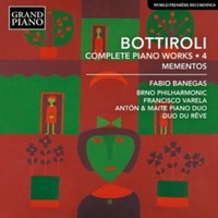 Banegas/Brno Phil/Va - Bottiroli - Comp Piano Works 4 - Cd - H4Z