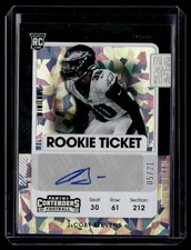2021 Panini Contenders Cracked Ice Rookie Auto JaCoby Stevens 05/21 #265
