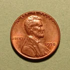 1958 P LINCOLN WHEAT CENT