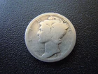 1918 Mercury Liberty Silver Dime Coin
