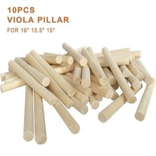 10PCS White Pine Viola Sound Post Set For 16" 15.5" 15" Viola Parts Replacement