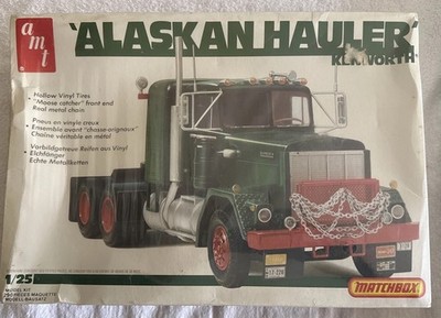 Vintage AMT Alaskan Hauler Kenworth Semi Truck 1:25 Scale PK-6104