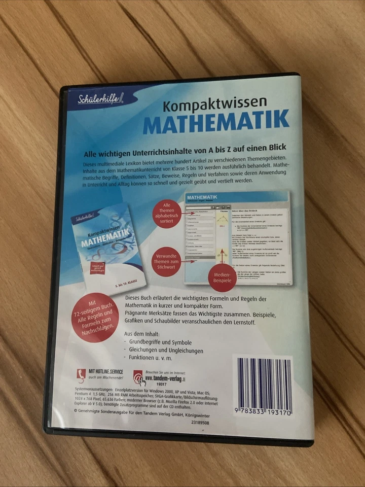 PC - Schülerhilfe Kompaktwissen Mathematik 5. bis 10. Klasse (PC) - Bild 2 von 3