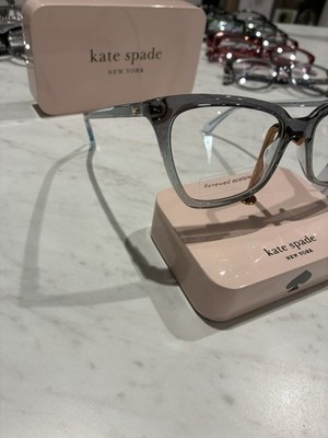 Kate Spade New York Women's Eyeglass Frames GAIA VQY GRN GLTTR