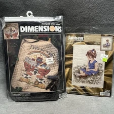 Dimensions Collection Cross Stitch Kit Partially Completed Blanket