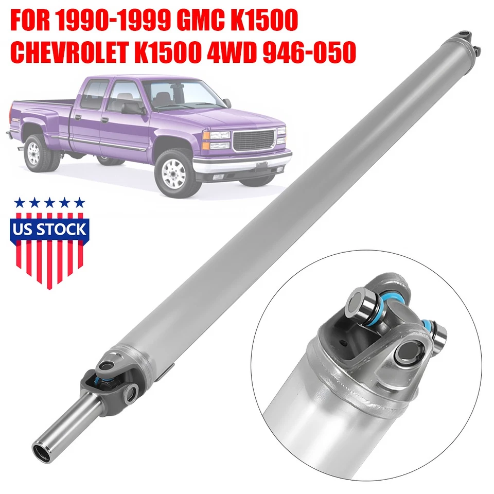 Rear Drive Shaft 946-050 fit Chevrolet K1500 1989-1991 Rear 4WD 78.0" Bed 141.5 Foto 3 de 4