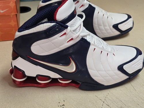 Nike VC5 Shox Size 11 Olympic Vince Carter Raptors Playoffs Basketball Shoes - Picture 8 of 17