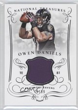2014 Panini National Treasures Materials 73/99 Owen Daniels #M-OD 0b2