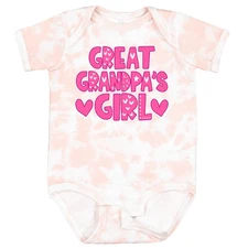 Inktastic Great Grandpa's Girl Granddaughter Gift Baby Bodysuit Family Girls New