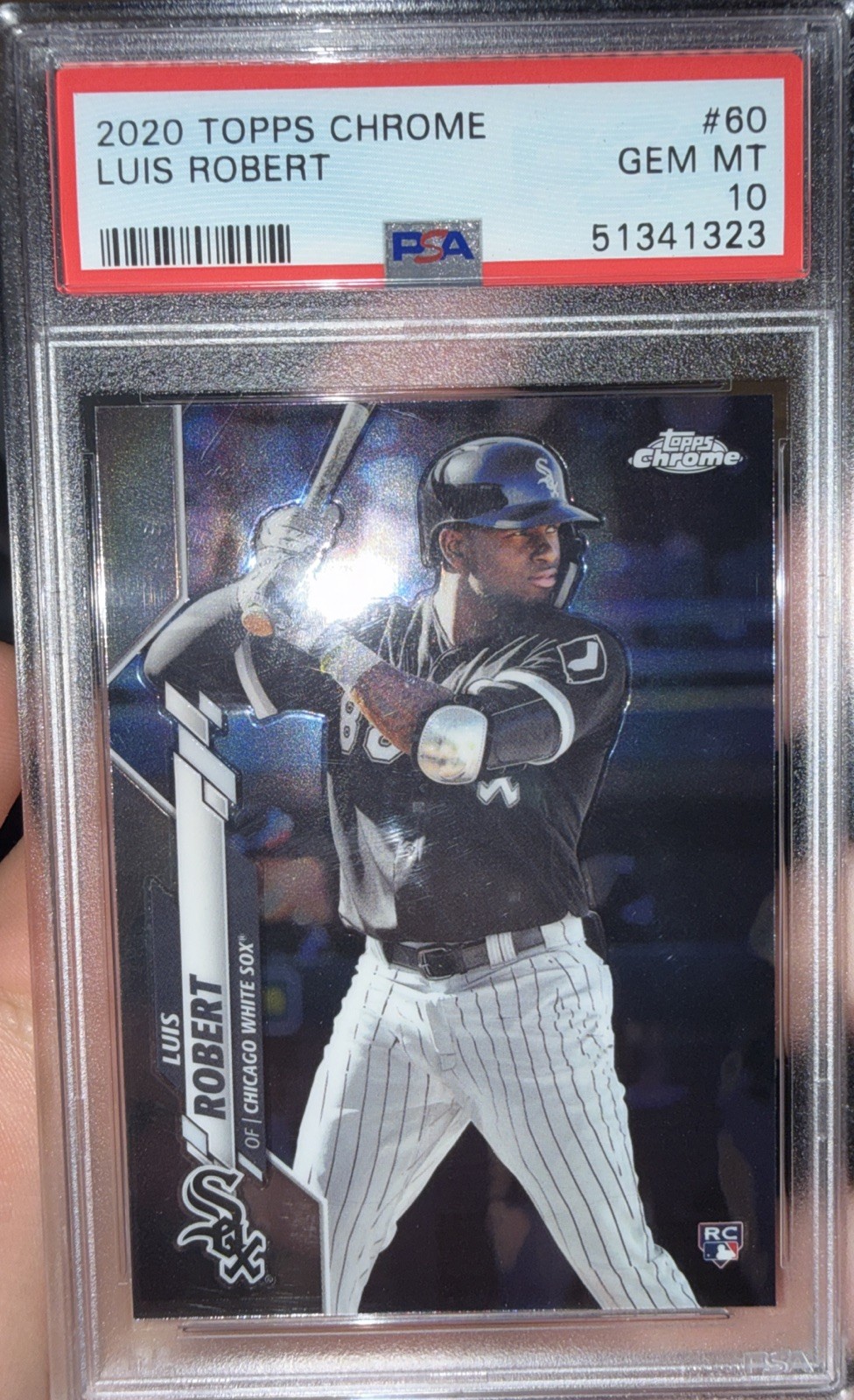 2020 Topps Chrome - Luis Robert #60 Refractor (RC)