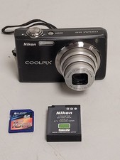 Nikon COOLPIX S630 Digital Camera 12.0MP 7x zoom Tested READ W/battery  SD Card