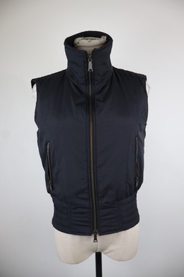 JOHN RICHMOND DAMEN ÄRMELLOSE JACKE GR 42 WOMAN WESTE JACKET VINTAGE LOGO