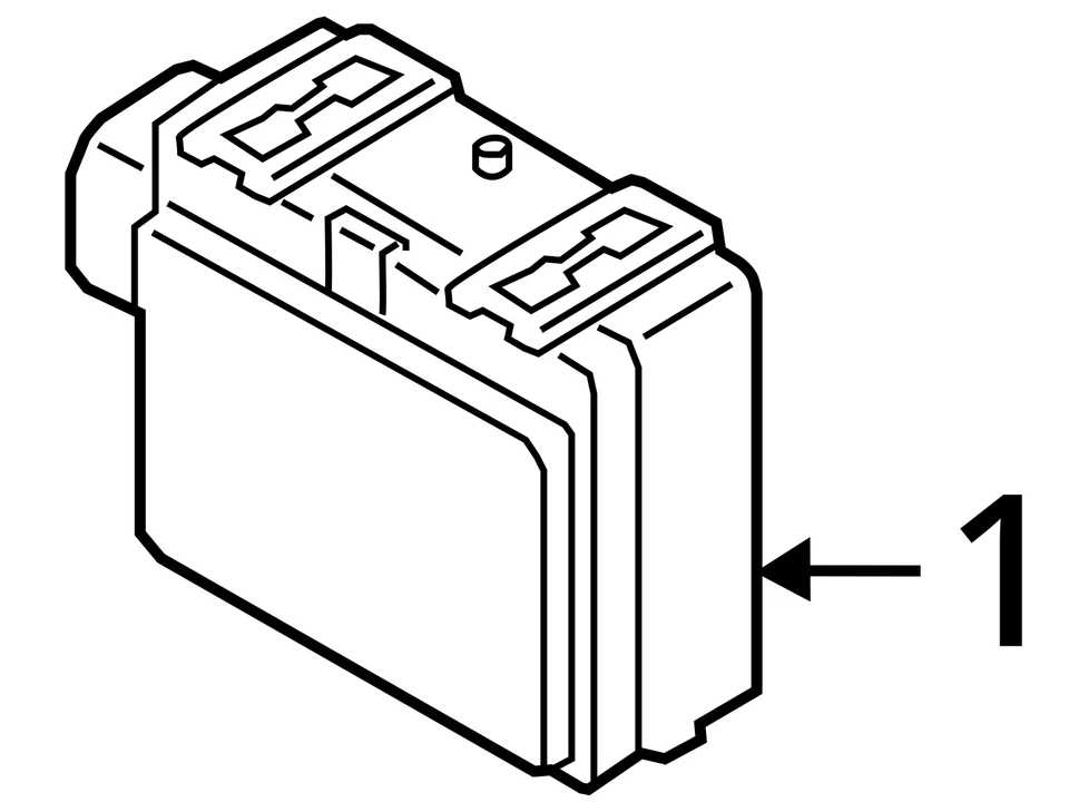 BMW M240i G42 Front Radar Distance Sensor Assembly 5A3CBB3 2022 - 2025 OEM - Image 4 of 4