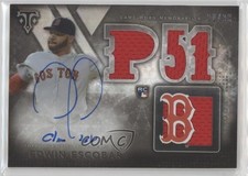 2015 Triple Threads Rookies and Future Phenoms 33/99 Edwin Escobar Auto 0qo1