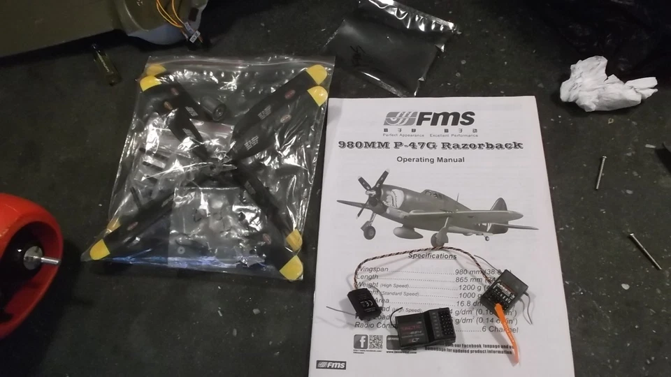 Fms 980mm P-47G Razorback - Image 3 of 4