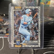 2026 Topps Series 1 Jac Caglianone Spring Training Parallel RC #138 Kansas City