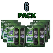 Nicorette Quickmist Duo Mouthspray 2 x 150 Sprays, Pack Of 6