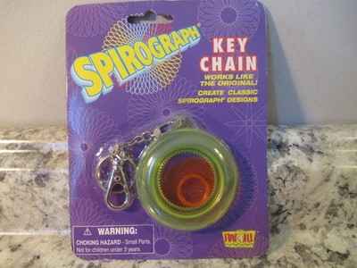 Spirograph Toy Keychain NIP FREE USA SHIPPING