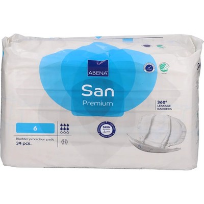 Abena San 6 Premium Vorlage 34St - PZN 10219662