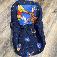 Vintage Disney WINNIE THE POOH DOLL CAR SEAT Toy BY HAUCK 80’s 90’s