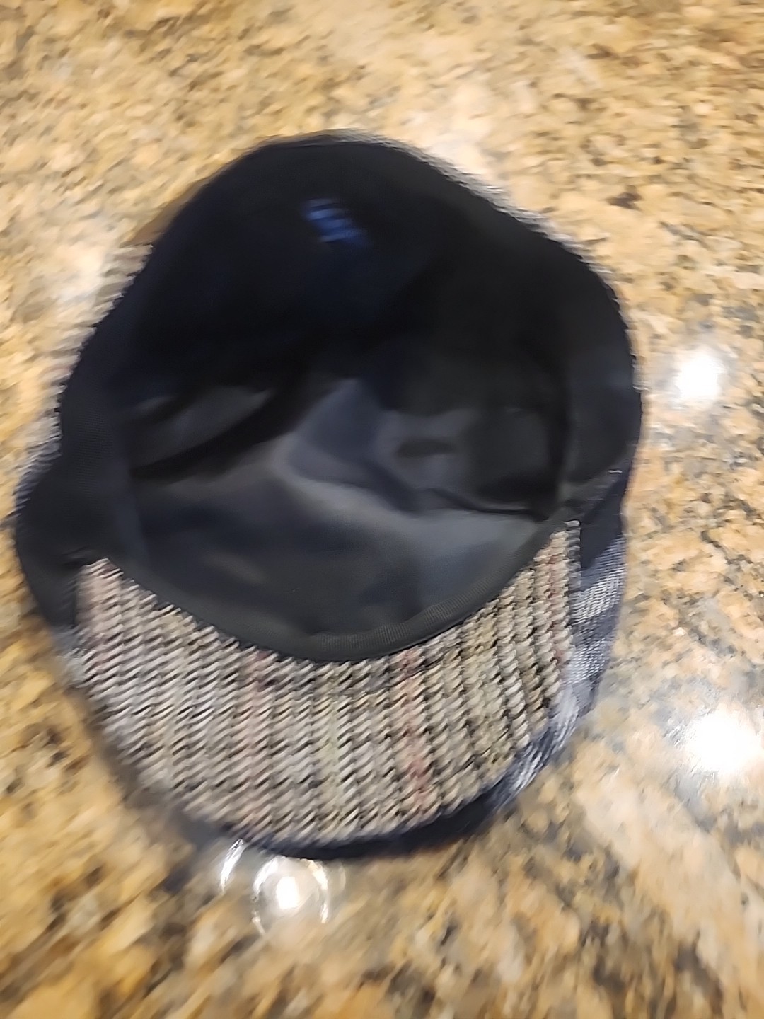 Guinness Patchwork Scully Cap Wool Blend Hat Iris… - image 5