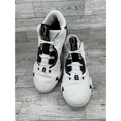 Nike PG 6 Paul George Basketball Shoes White Black Gold Men's US 8.5 DC1974 101