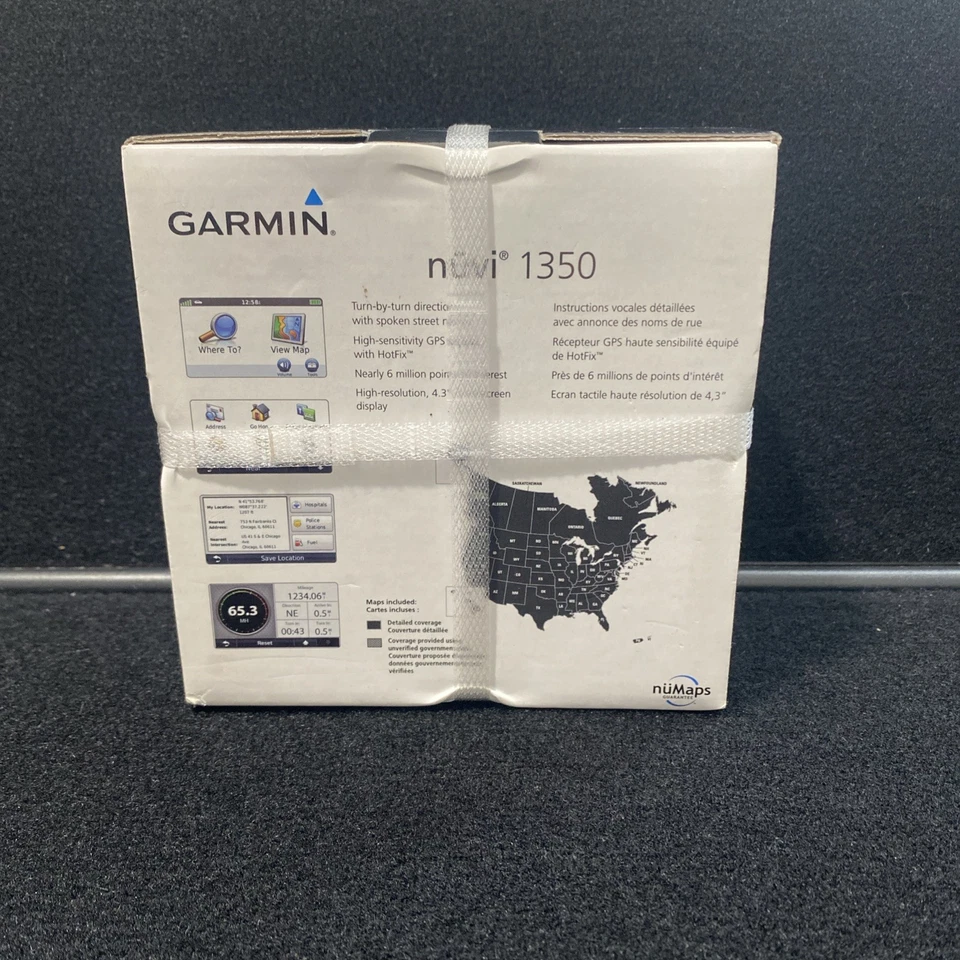 Garmin Nuvi 1350 LMT GPS 4.3"   Lifetime Maps & Traffic - Image 3 of 4