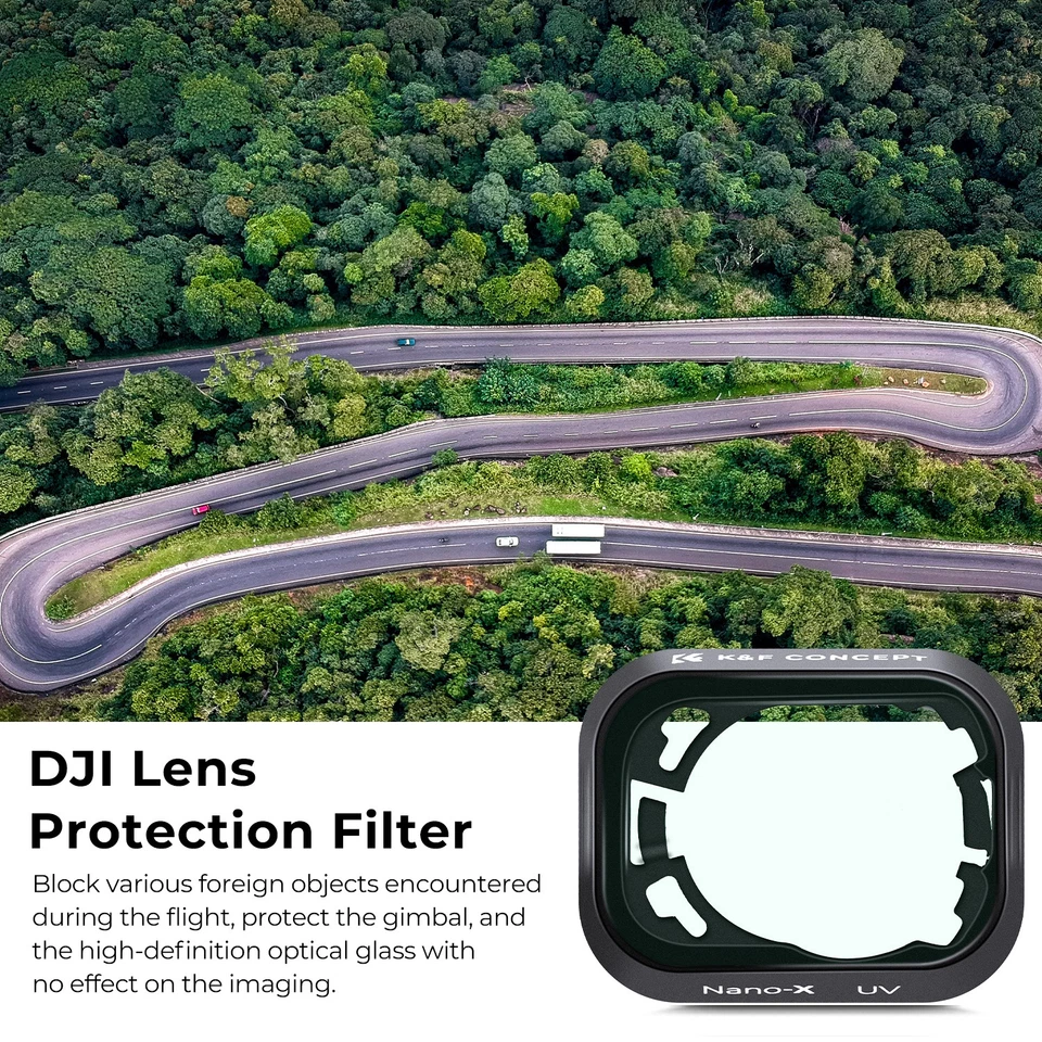 K&F Concept Mini 3/Mini 3 Pro MCUV Protection Filter UV Filter 28 Multi-Coated - Image 4 of 4