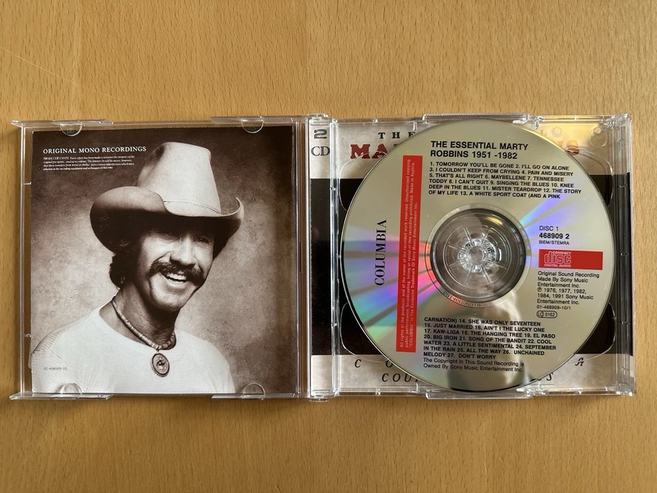 Essential Marty Robbins: 1951-1982 by Marty Robbins (CD, 1996) - Image 3 of 3