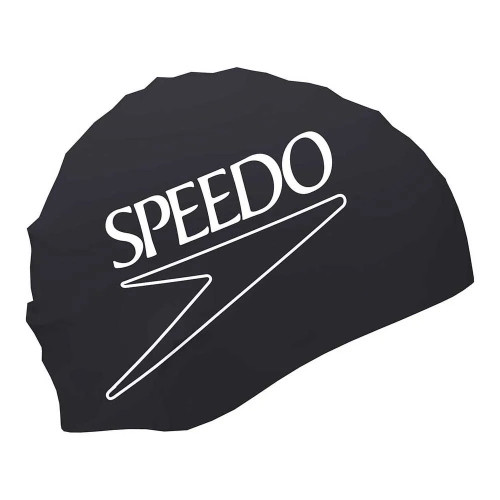 Speedo Cuffia Printed Biofuse Cap Black unisex adulto