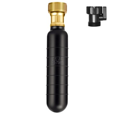Drain Bladder Unclogger fits 1.5''to3'' Pipes.& 3/4'' Garden Hose Shut Off Valve,Dr