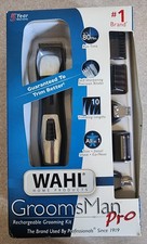 Wahl GroomsMan Pro Rechargeable Grooming Kit 9855-1901 2016 Brand New In Box