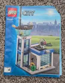 Lego Manuals Lego City-60047, 60035, 4435, 60972, 60047(#4 only) No Bricks