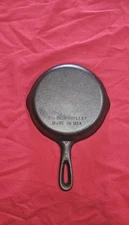 Vintage Unmarked Wagner #3 Cast Iron 6 1/2 Inch Skillet (V) Fully Restored
