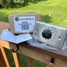 Atlas Sound AT35 Attenuator ~ 35-watt single-gang in-wall volume control