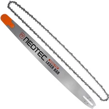  42 Inch Chainsaw Guide Bar and Chain, 3/8" Chain Pitch 0.063" Gauge 136 Drive