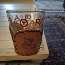 Libbey Bamco Western-Themed Glass "Balanced Rock" Design set of 4 Glasses 