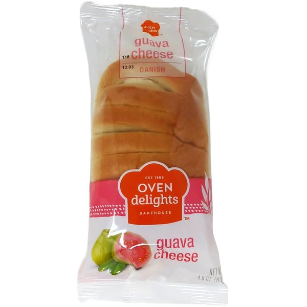 Horno Queso Guayaba Pasteles Daneses 4oz - Panadería Fresca - Pasteles de Desayuno