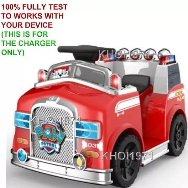 Paw patrol hotsell fire truck charger