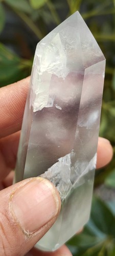 149 g VARITA DE CRISTAL DE FLUORITA NATURAL de color brillante punto curación 1 - Imagen 13 de 15