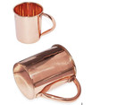 100% Solid Copper Mug | Pure Copper Drinkware Mugs |Moscow Mule Cup Barware Gift