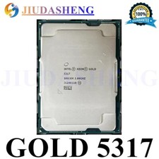 Intel Xeon Gold 5317 CPU 12 cores 24 threads 3.0GHz SRXXM LGA3647 Processors